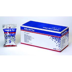 BSN Medical 7345847 Delta LITE Plus Fiberglass Cast Tape, 4" x 4 Yard Size, Black, Pack of 10