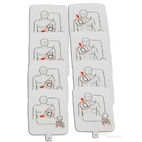 وسادات التدريب CPR Ultra من بريستان (عبوة تحتوي على 4 مجموعات)