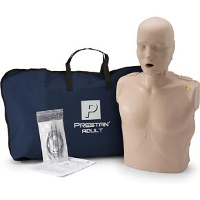 PRESTAN PP-AM-100M-MS Professional Adult CPR-AED Training Manikin with CPR Monitor, Medium Skin