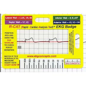 R-CAT EKG Badge