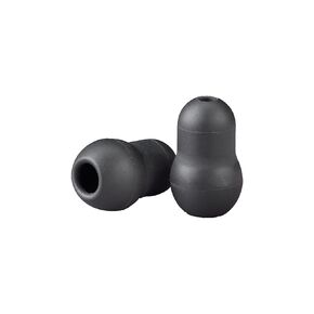 10Pcs Super Soft Earbud Eartips Earpieces Replacement for Littmann Stethoscope Silicone Black