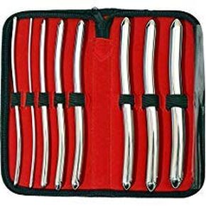 SURGICAL ONLINE 8 Hegar Medical Dilator Sounds Set 7.5inch Double Ended Instrument (Double Ended)