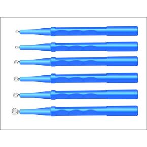 صندوق مكون من 10 مجارف جلدية يمكن التخلص منها، طب الأمراض الجلدية الجراحية، علاج الأرجل، طبي بيطري معقم، معبأة بشكل فردي (3 مم) in Kuwait