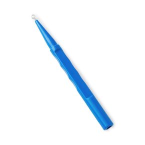MED-LINE Sterile Dermal Curettes, Stainless Steel | 10 Pcs per Box (4.0 MM), Blue