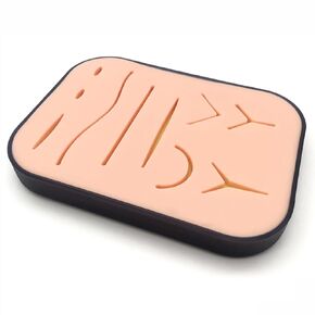 Suture Practice Kit (38 Pcs) Include Durable Large Suture Pad。 Gifts for Medical Students。Suture Kits for Education Use Only ，This Suture Kit is not Suture Kit Medical Grade