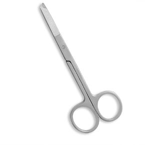 Spencer Suture Scissors - Stainless Steel, Hook Tip, Precision Performance, Durable & Reusable, 3.5 Inch