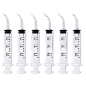 Wisdom Teeth Syringe, Curved Tip Dental Syringes, Syringe with Curved Tip for Oral Dental Care, Tonsil Stone Syringe
