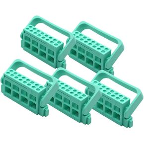 5 Pcs 16 Holes Autoclavable Endo Files Holder Dispenser Endodontic Drill Stand, Root Canal File Block