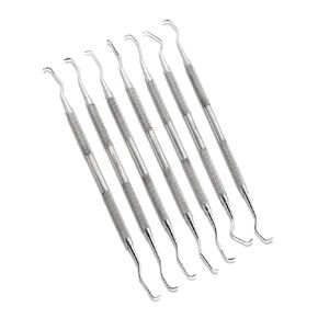 Set of 7 Cynamed Gracey Dental Curettes and Scalers - Double Ended Periodental Premium Instruments
