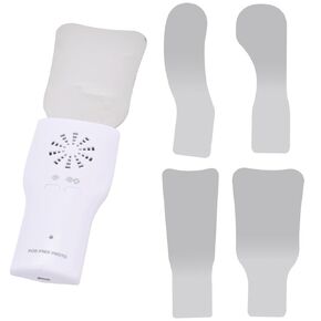 4 Pcs Dental Photography Mirrors,Fog Free Intraoral Photography Mirror, 2 Sided Intraoral Photo Reflector with Fan and Light,Automatic Defogging Stainless Steel Occlusal Mirror