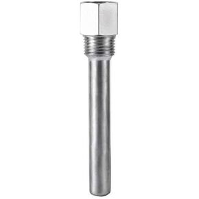 Stainless Steel Thermowell 1/2" NPT Threads for Temperature Sensors Thermowells for Temperature Instruments Thermometer