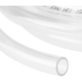 YOUHO 20 Feet PVC- 3/16" ID Clear Vinyl Tubing Food Grade Multipurpose Tube for Beer Line, Kegerator, Wine Making, Aquaponics, Air Hose