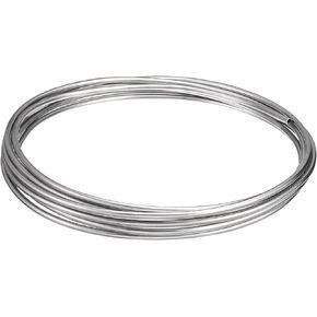 Vigorous Stainless Steel Tubing Coil, 1/4" x 25Ft 304 Stainless Steel Tubing, Welded Stainless Steel Tubing