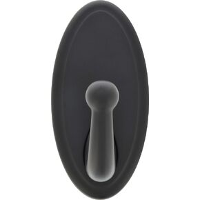 HIGH & MIGHTY 515822 Decorative Metal Hook, Easy Tool-Free Dry Wall Installation, Oval, Holds up to 15lb, Bronze