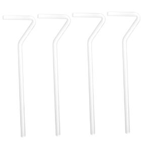Glass Cell Spreader, 4pcs Glass Coating Rod Glass Spreader Glass Diffuser Bars Professional Cell Spreaders Lab Glass Rod Tools Laboratory Spreader Cell Spreader