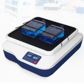 Lab Orbital Shaker, 40-200RPM Digital Orbital Shaker, Continuous and Timed Mode for School Laboratory, 10.5"x10.5" Plate Size Orbit Diameter 20mm, Capacity 4.4LB