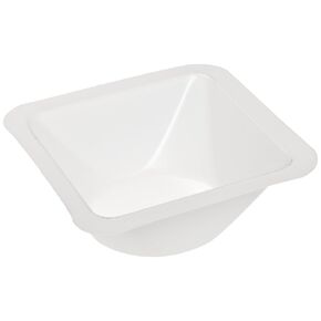 Standard Plastic Weigh Boats, 280 mL, Square-Shaped, Disposable, White (Pack of 500)