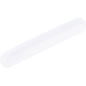 MECCANIXITY محرك مغناطيسي خلاط قضيب تحريك 100 مم (3.94 بوصة) × 16 مم شكل اسطوانة PTFE طلاء مغناطيس أبيض للمختبر 1 قطعة in Kuwait