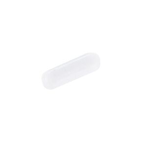 MECCANIXITY Magnetic Stirrer Mixer Stir Bar Rod 100mm(3.94") x16mm Cylinder Shape PTFE Coating Magnet White for Laboratory 1Pcs
