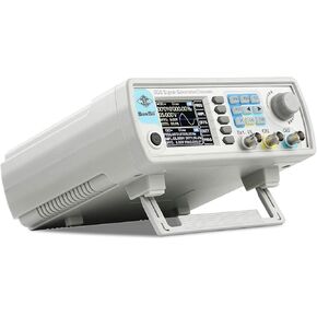 Professional Upgraded DDS Signal Generator Counter, Seesii 60MHz LCD Display High Precision 200MSa/s Dual-Channel Arbitray Waveform Function Generator Frequency Meter