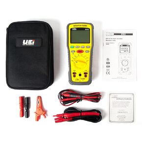 UEi IRT803 Insulation Resistance Tester 600V AC/DC, Megohmmeter Measures Insulation Resistance Up to 20GΩ, Voltage Testing Up to 600V