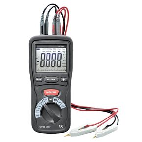 DT-5302 DC Low Resistance Tester Resistance Meter 4-Wire Low Resistance Tester Milliohm Meter with 4-Wire Test Clips