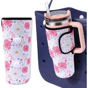 BABORUI Cup Holder for Stanley 30oz Compatible with Bogg Bag, Accessories for Bogg Bag Original X Large, Insert Drink Holder Compatible with Bogg Bag/Simply Southern Beach Tote Bag