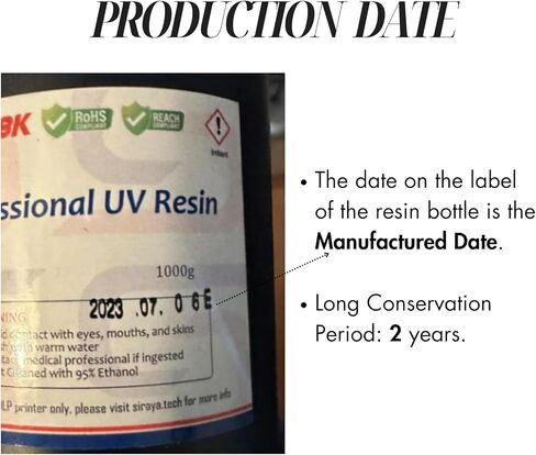 Siraya Tech راتنج طابعة ثلاثية الأبعاد سريع يشبه ABS 405 نانومتر معالجة بالأشعة فوق البنفسجية غير هشة عالية الدقة طباعة ثلاثية الأبعاد راتنج فوتوبوليمر قياسي سائل لطباعة LCD DLP ثلاثية الأبعاد (رمادي، 1 كجم) in Kuwait