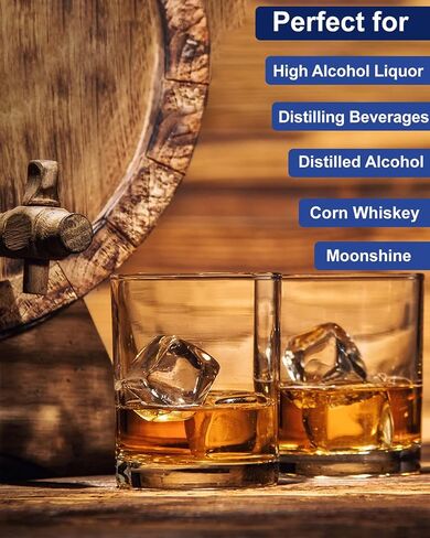 Hydrometer Alcohol Meter, Hydrometer Alcohol 0-200 Proof and Tralle Hydrometer, Alcohol Proof Tester for Liquor/Moonshine/Proofing Distilled/Spirits/Distilled Alcohol Proof in Saudi Arabia