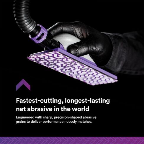 3M Cubitron II Net Sheet Roll 34561, Fastest-Cutting, Longest-Lasting, Dust Capture, 70 mm X 10 M, 80+ grade in Saudi Arabia