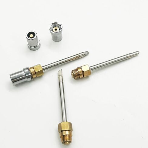 محولات مترابطة من الفولاذ المقاوم للصدأ، محولات معدنية مترابطة للإصلاح أو الفحص، عبوة من 3 قطع in Kuwait