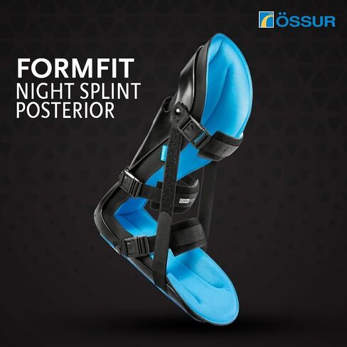 Össur Airform Night Splint - Plantar Fasciitis & Heel Pain Relief - Adjustable Support for Men & Women - Orthopedic Sleep Aid for Foot Arch Pain, Achilles Tendonitis, and Recovery - Medium in Saudi Arabia