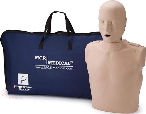 بريستان PP-AM-100M-MS قزم تدريب CPR-AED احترافي للبالغين مع تعليقات، بشرة متوسطة، طبي MCR in Saudi Arabia