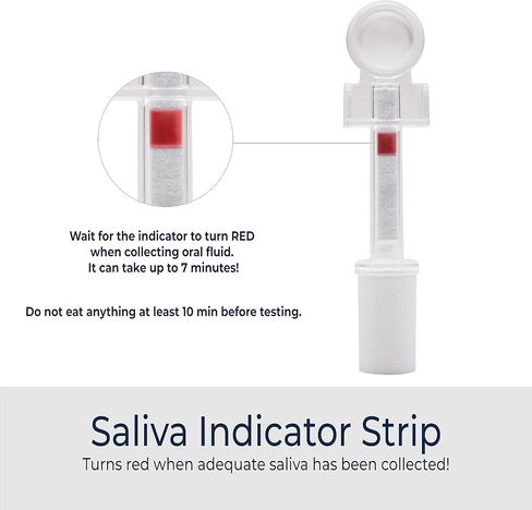 Prime Screen [1 Pack] 12 Panel Saliva Oral Fluid Test Kit, No Saturation Indicator (AMP, BAR, BUP, BZO, COC, MDMA, MET, MTD, OPI, OXY, PCP, THC) - QODOA-6126 in Saudi Arabia