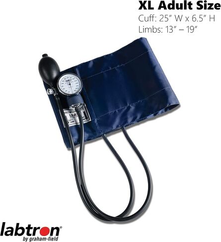 Graham-Field 202S-X Labtron Manual Blood Pressure Monitor, Adult XL Cuff, Labstar Deluxe Aneroid Sphygmomanometer in Saudi Arabia
