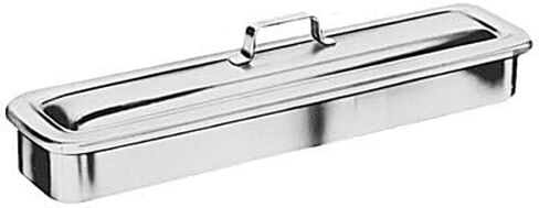 علبة قسطرة Graham-Field 3254 Grafco مع مقبض حزام، من الفولاذ المقاوم للصدأ، 8-1/2 بوصة × 3 بوصة × 1-1/2 بوصة in Kuwait