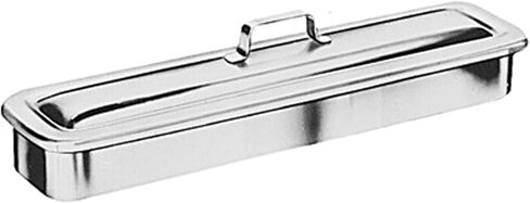 علبة قسطرة Graham-Field 3254 Grafco مع مقبض حزام، من الفولاذ المقاوم للصدأ، 8-1/2 بوصة × 3 بوصة × 1-1/2 بوصة in Kuwait
