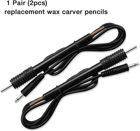 قلم شمع كارفر 2 قطعة - أقلام نحت الشمع البديلة لمختبر الأسنان ماكينة نحت الشمع الكهربائية in Kuwait