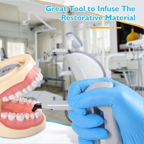 ANNWAH مسدس مركب للأسنان - مسدس حقنة مركب للأسنان لنقل المواد الترميمية للأسنان رمادي in Kuwait
