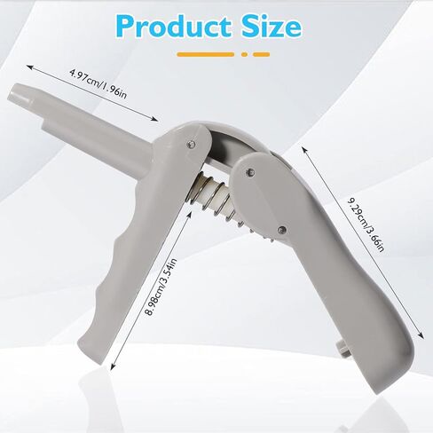 ANNWAH مسدس مركب للأسنان - مسدس حقنة مركب للأسنان لنقل المواد الترميمية للأسنان رمادي in Kuwait