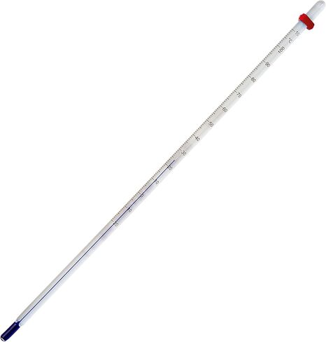 SP Bel-Art، H-B DURAC Plus مقياس حرارة مختبري سائل في الزجاج للأغراض العامة؛ -10 إلى 225 درجة مئوية، غمر كامل، تعبئة سائلة عضوية (B60700-1900) in Saudi Arabia