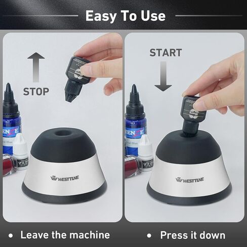 4000rpm Mini Vortex Mixer Lab Paint Shaker,Scientific Vortex Shaker with Touch Function for Eyelash Sharker Glue Adhesives Gel Polish and Test Tubes Vortex Mixing,Black in Saudi Arabia