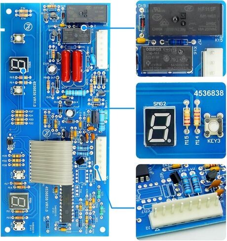 W10503278 لوحة التحكم في الثلاجة لـ Whirlpool، WPW10503278 استبدال لوحة التحكم لـ Whirlpool Maytag Kenmore Amana W10165748، W10503278، 12868513، AP6022400، PS11755733 in Kuwait