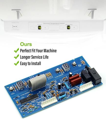 W10503278 لوحة التحكم في الثلاجة لـ Whirlpool، WPW10503278 استبدال لوحة التحكم لـ Whirlpool Maytag Kenmore Amana W10165748، W10503278، 12868513، AP6022400، PS11755733 in Kuwait