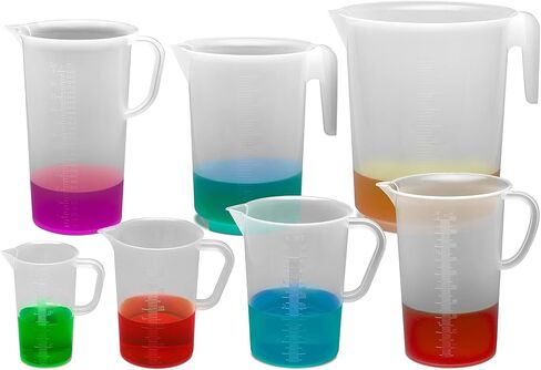 SP Bel-Art Tall Form 5000ml Polypropylene Graduated Pitcher; 100ml Graduation (F28994-0000) in Saudi Arabia