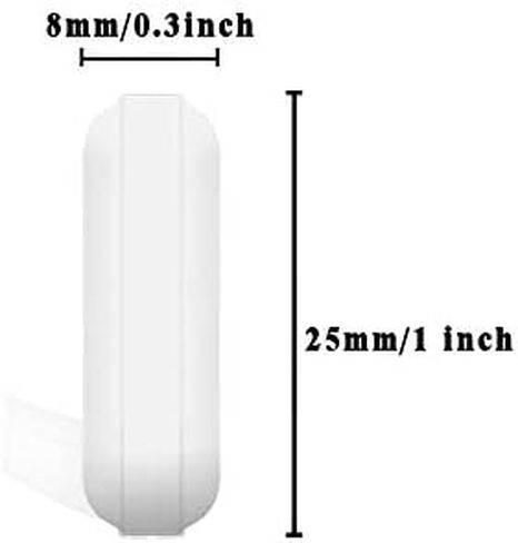 4 Pcs 10mm(0.4inch) PTFE Magnetic Stirrer Mixer Stir Bar,White Color,Laboratory Bar,Stir Plate Bar,Stir Plate Magnet,Stir Rod Magnetic in Saudi Arabia
