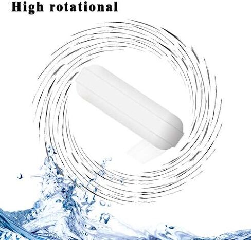 4 Pcs 10mm(0.4inch) PTFE Magnetic Stirrer Mixer Stir Bar,White Color,Laboratory Bar,Stir Plate Bar,Stir Plate Magnet,Stir Rod Magnetic in Saudi Arabia