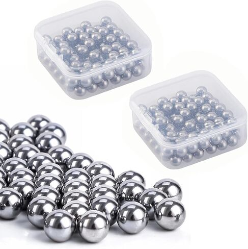 FOUR E'S SCIENTIFIC 200 قطعة من كرات الخلط مقاس 7/32 بوصة، ملحقات للخلاط الدوامي الصغير in Kuwait