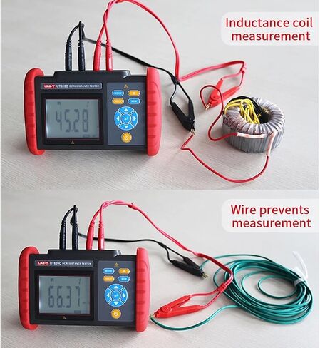 UNI-T UT620C Digital DC Low Resistance Meter Micro Ohm Meter Cable Wire/Coil/Motor Resistance Tester in Saudi Arabia