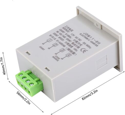 LED عرض السيارات الرقمية عداد لا الجهد العداد 6 أرقام الإلكترونية LED العرض الرقمي عداد التتابع (التيار المتناوب/تيار مستمر 12 فولت) in Saudi Arabia